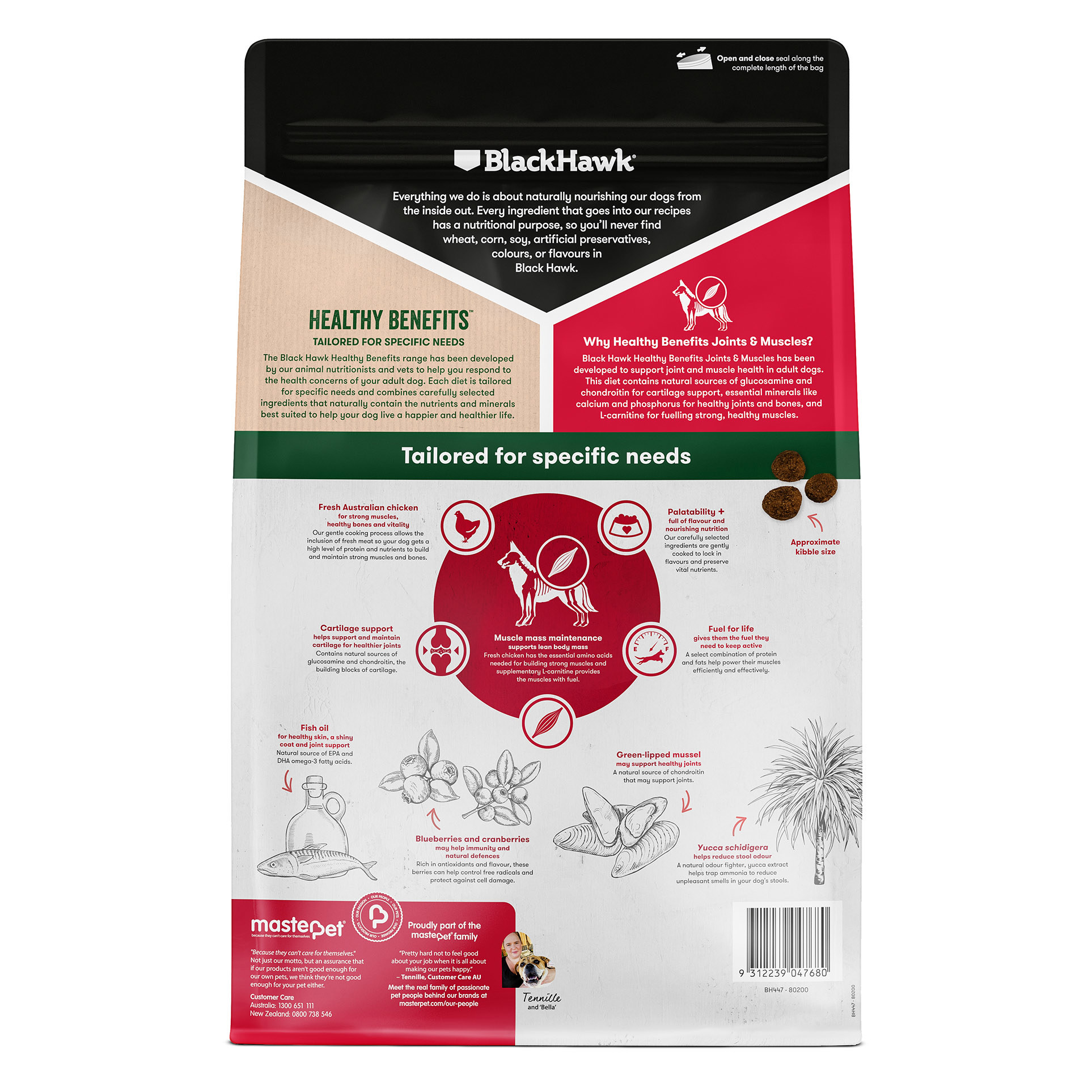 Healthy Benefits Joints & Muscles Dog Food
