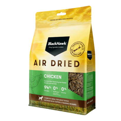 BH589 Black Hawk Air Dried Chicken 450G Frontright 491X491